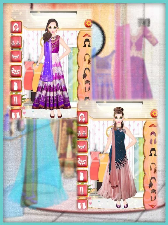 Изображение игры: Indian Beauty Dressup Salon 2016
