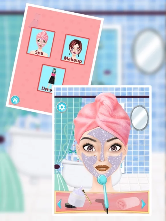 Изображение игры: Halloween Monster Makeup Salon