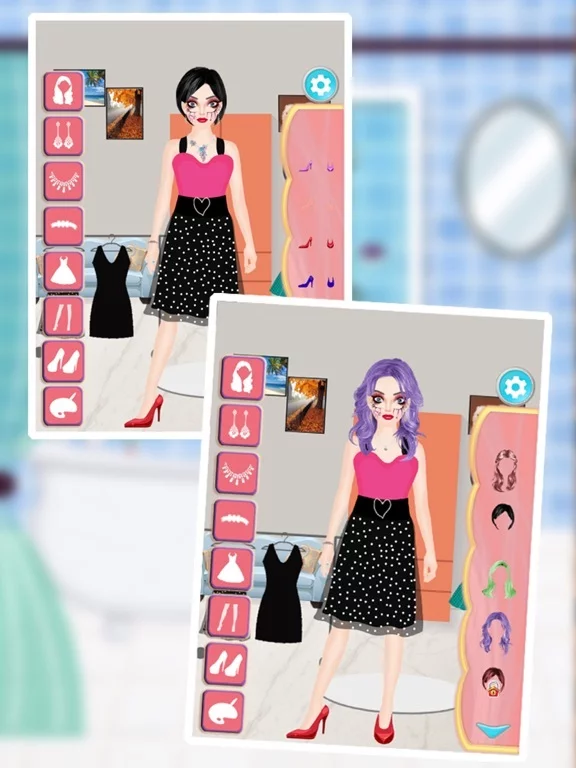 Изображение игры: Halloween Monster Makeup Salon