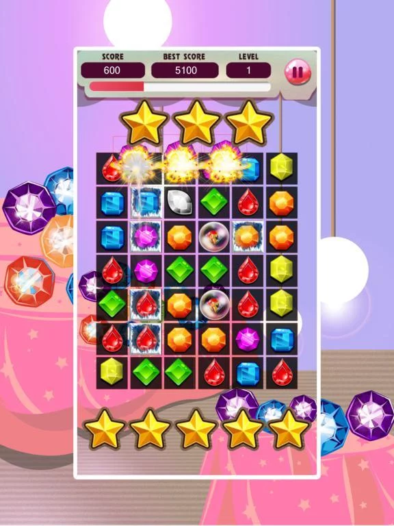 Изображение игры: Jewel World Star
