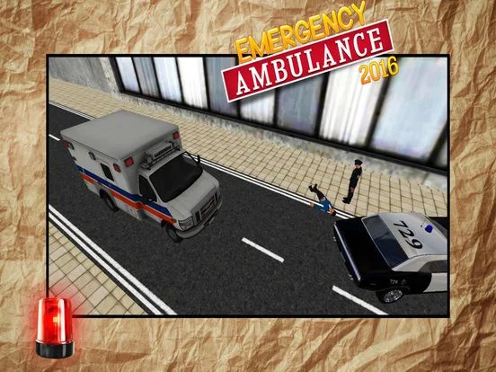 Изображение игры: Emergency Ambulance 2016 Game