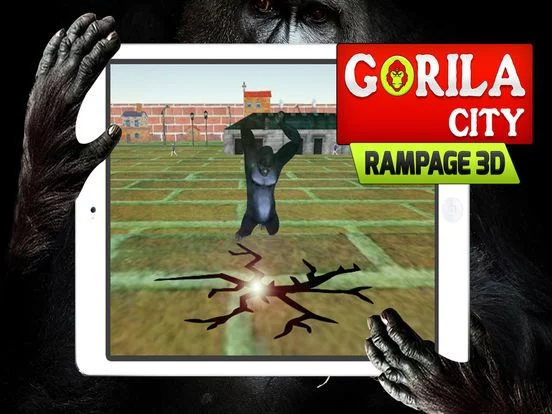 Изображение игры: Gorila City Rampage 3D