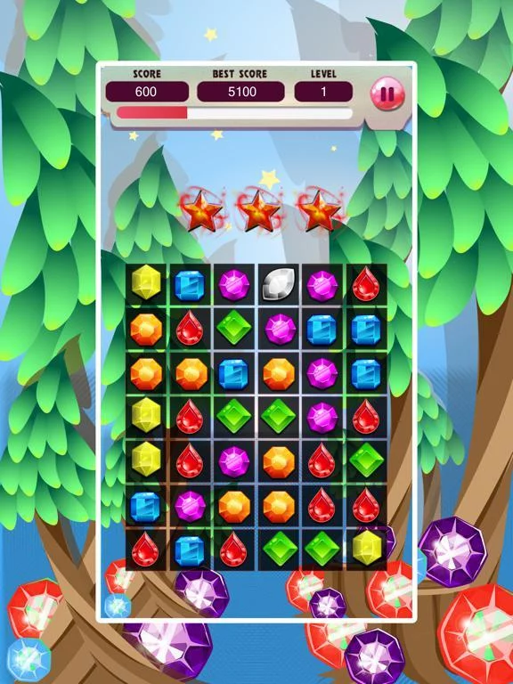 Изображение игры: Jewel World Star