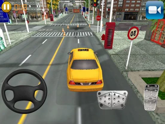 Изображение игры: Taxi Parking Super Driver: CSR Cab Car Driving Sim
