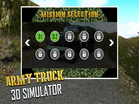Изображение игры: Army Truck 3D Simulator 2016
