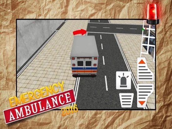 Изображение игры: Emergency Ambulance 2016 Game
