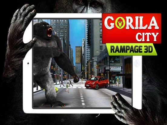 Изображение игры: Gorila City Rampage 3D