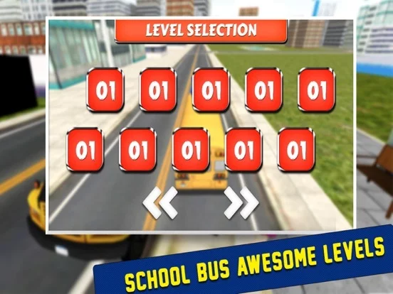 Изображение игры: School Bus Drive Simulator 3D