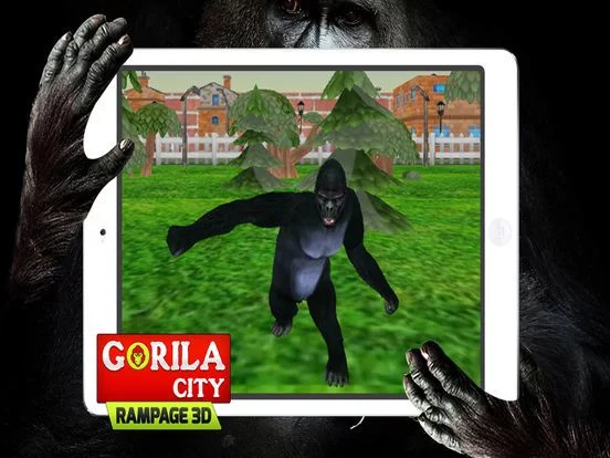 Изображение игры: Gorila City Rampage 3D