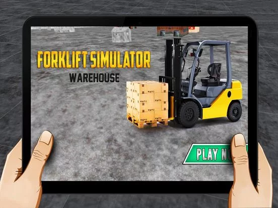 Изображение игры: Forklift Simulator Warehouse Game