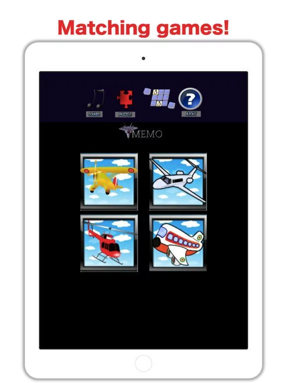 Изображение игры: Jet! Airplane games for kids & little pilots free