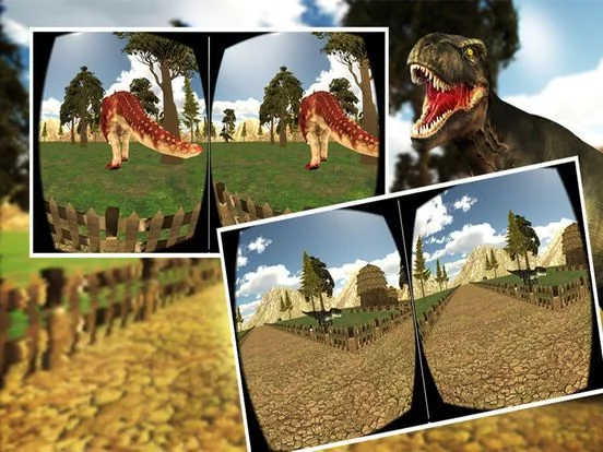 Изображение игры: Dinosaur Park VR
