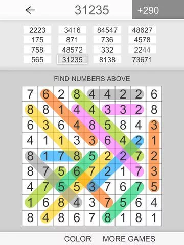 Изображение игры: Hidden Numbers - Best Free Counting And Searching Numbers Puzzle & Math Game