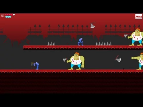Изображение игры: Run and Shoot Zombies