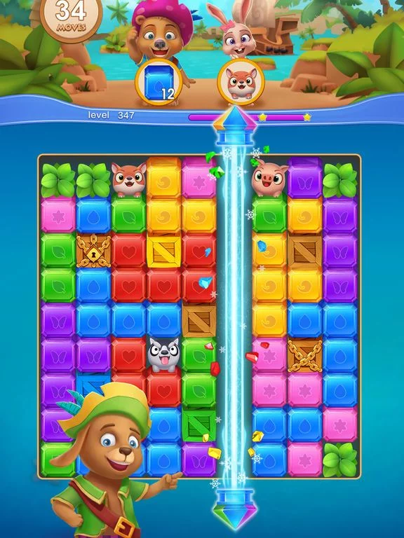 Изображение игры: Gems Blast - Puzzle Legend