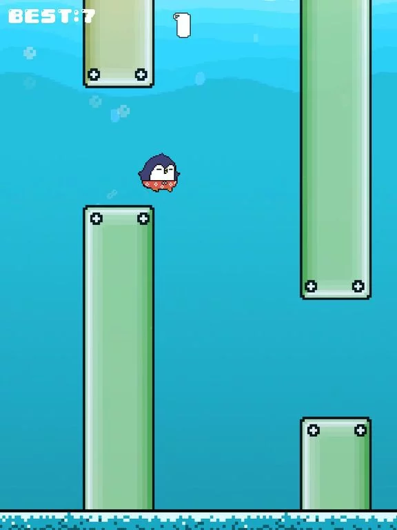 Изображение игры: Flappy Swim