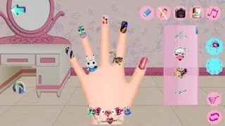 Изображение игры: Art Nail Salon:Happy Holidays Free-Dress Up Game