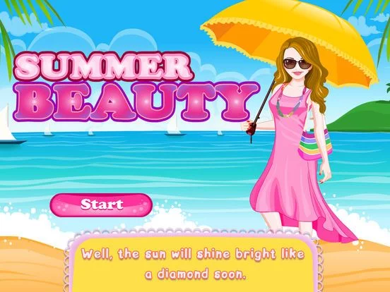 Изображение игры: Summer Beauty Gril Game