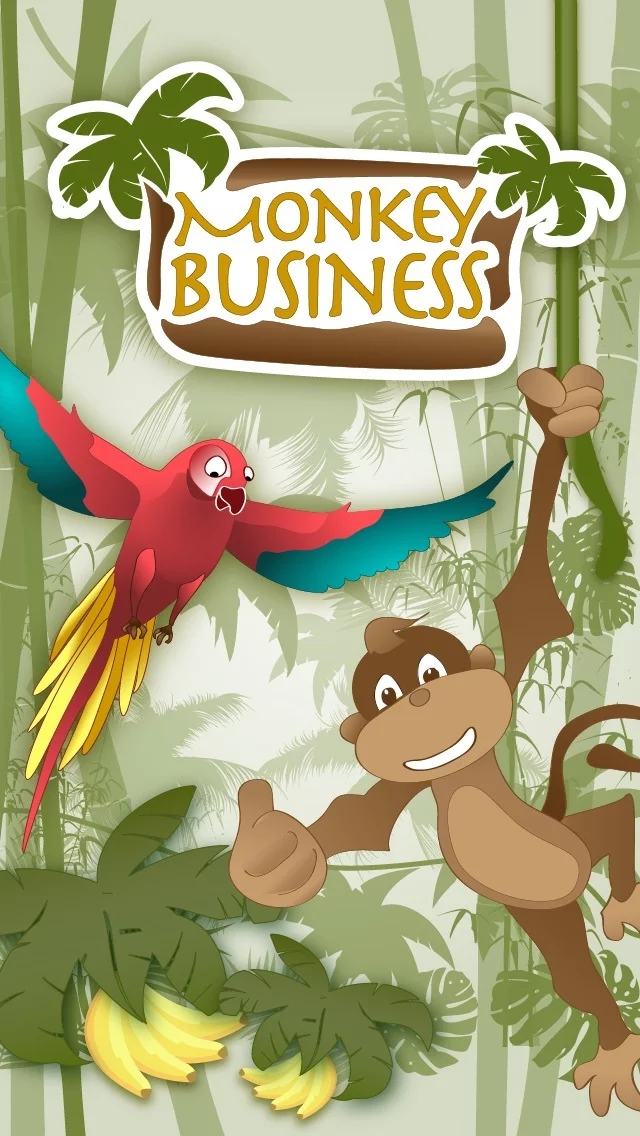 Изображение игры: Monkey Business - Collect all banans from the trees