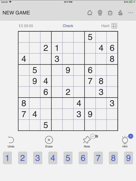 Изображение игры: Sudoku - Evil puzzles library