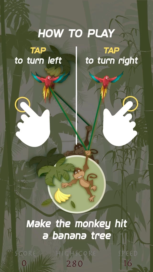 Изображение игры: Monkey Business - Collect all banans from the trees