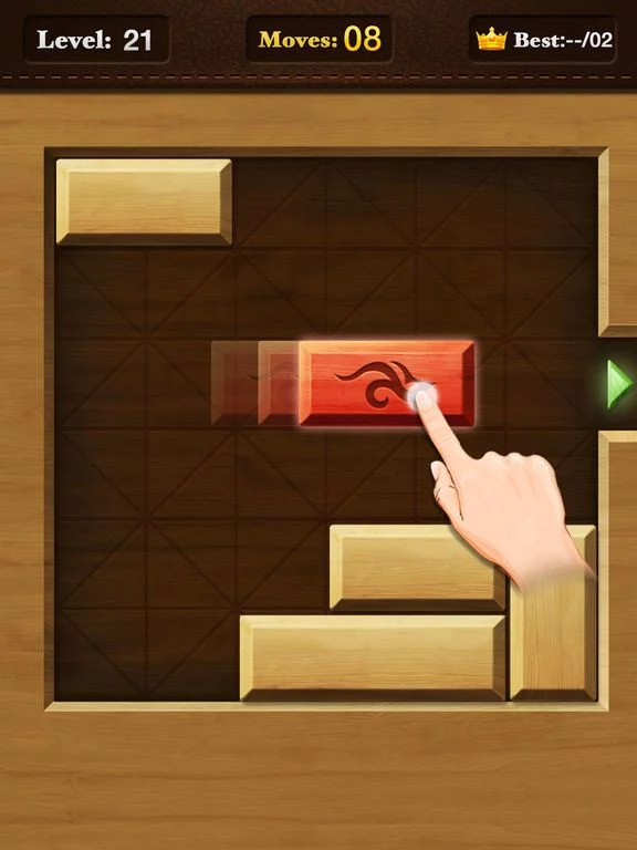 Изображение игры: Unblock Red Wood
