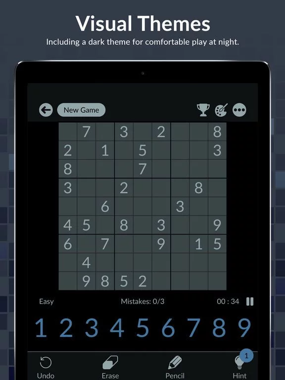 Изображение игры: Sudoku - Classic Puzzle Game.