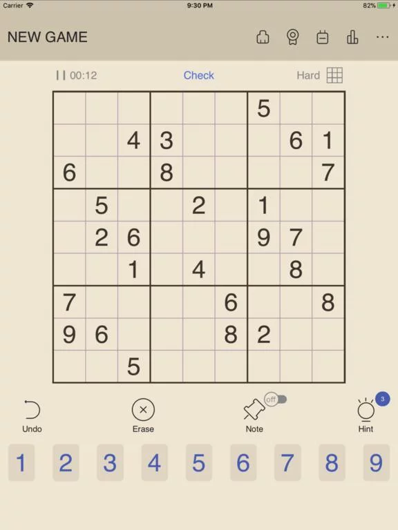 Изображение игры: Sudoku - Evil puzzles library