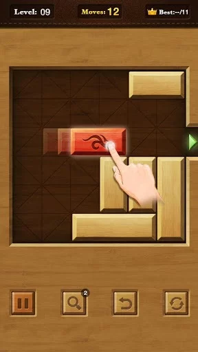 Изображение игры: Unblock Red Wood