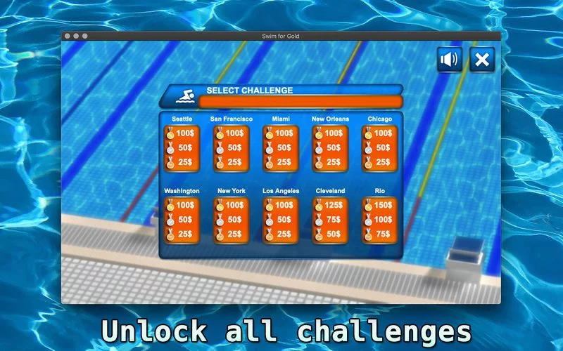 Изображение игры: Swim for Gold