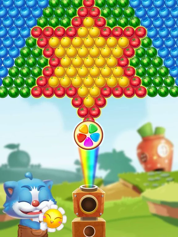 Изображение игры: Shoot Ball Fruit Splash