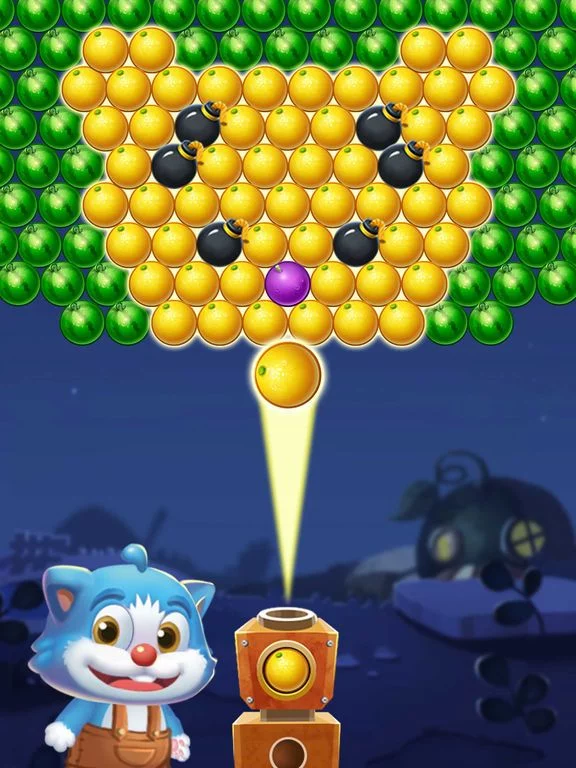 Изображение игры: Shoot Ball Fruit Splash