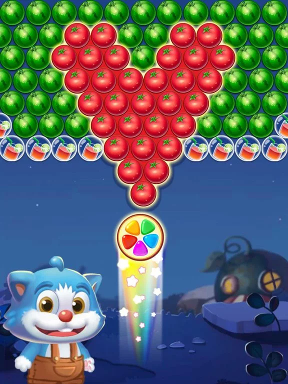 Изображение игры: Shoot Ball Fruit Splash