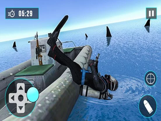 Изображение игры: Shark Hunter Scuba Diving 3D