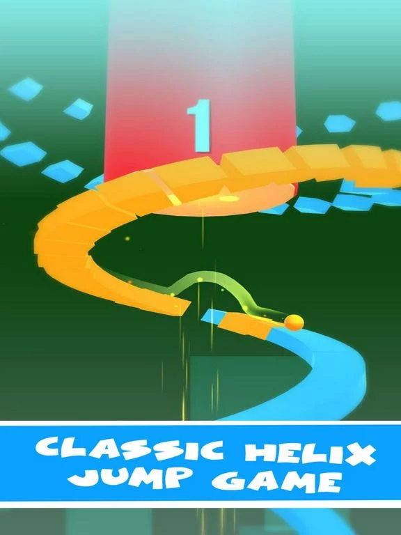 Изображение игры: Jumping Ball - New Puzzle
