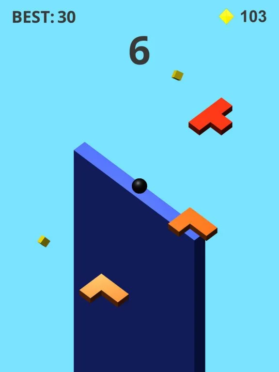 Изображение игры: Cube Attack - Avoid blocks war