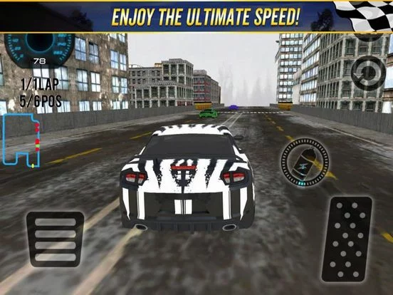 Изображение игры: King Speed Car Racing