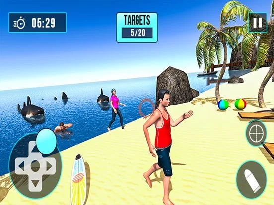 Изображение игры: Shark Hunter Scuba Diving 3D