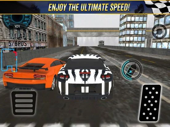 Изображение игры: King Speed Car Racing