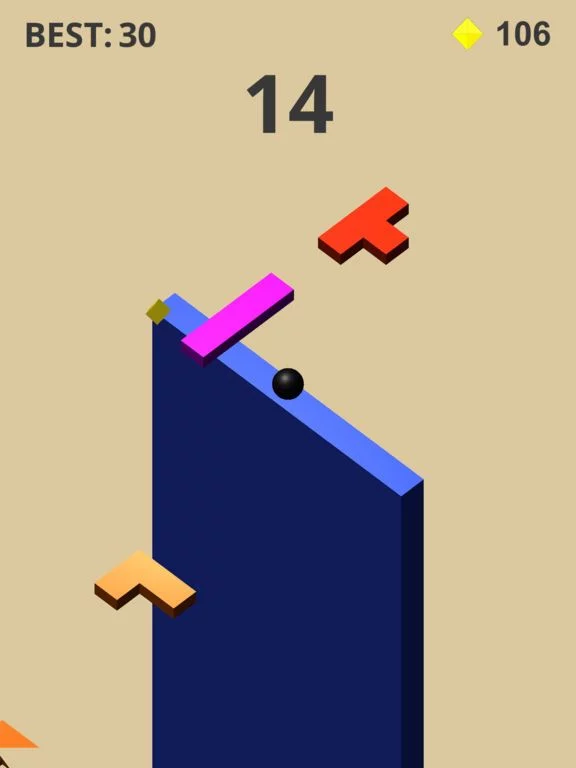 Изображение игры: Cube Attack - Avoid blocks war