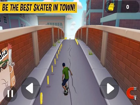 Изображение игры: Skating City: Funny Skateboard