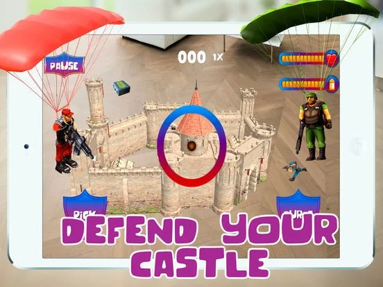Изображение игры: Castle Defender AR