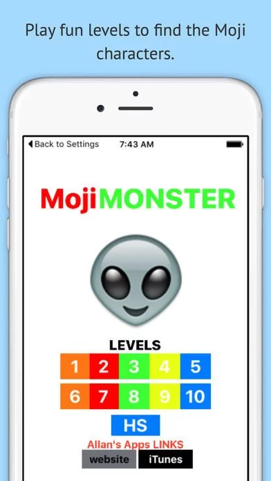 Изображение игры: Moji MONSTERS