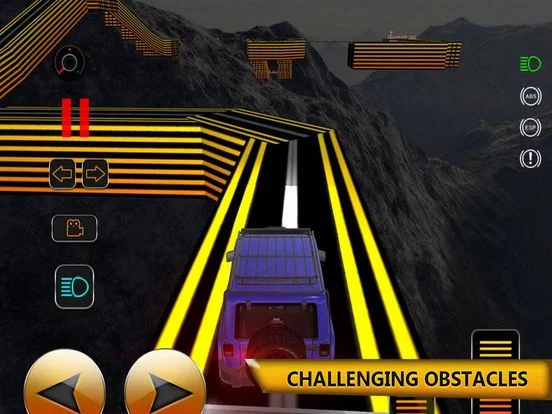 Изображение игры: High Mountain Car Track Drivin