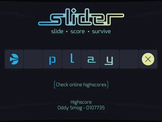 Изображение игры: SLIDER: Slide, Score, Survive! (free)