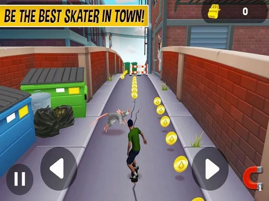 Изображение игры: Skating City: Funny Skateboard
