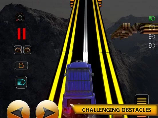 Изображение игры: High Mountain Car Track Drivin