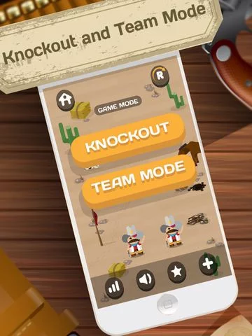 Изображение игры: El Bandito - Ready Steady Shoot - Addicting Cowboy Gunslinger One Touch Phone Game