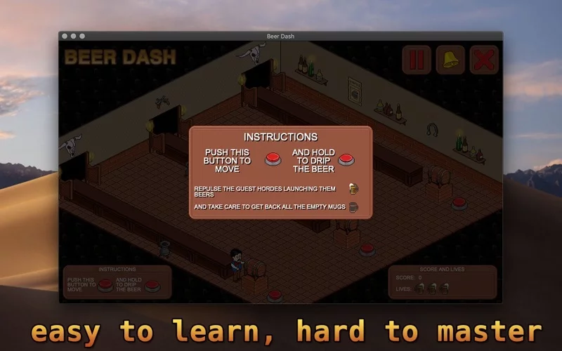 Изображение игры: Beer Dash