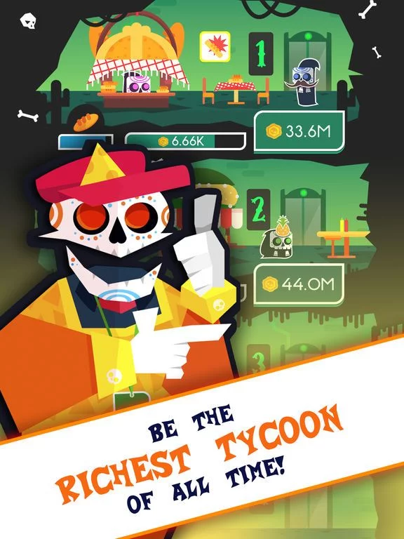 Изображение игры: Death Tycoon - Tap to riches